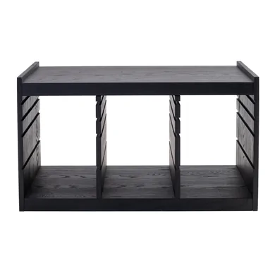 COLOR 
Estructura, NEGRO, encino rojo macizo, 94x44x55 cm