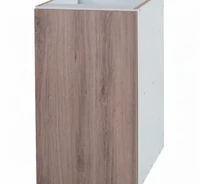 MODULAR ECO
Gabinete bajo 1 puerta / 1 entrepaño fijo, blanco-frosty / melamina ARAUCO